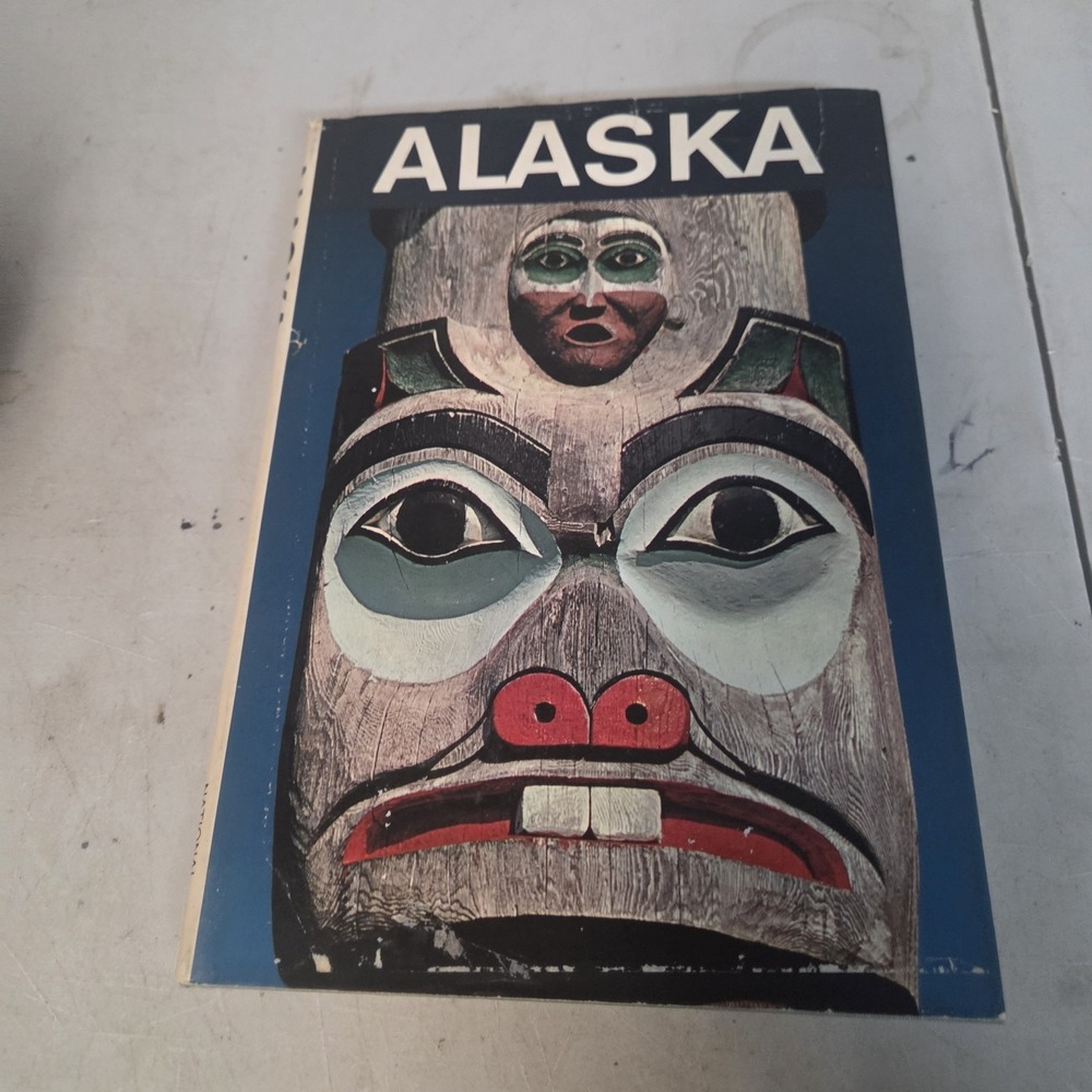 Alaska by Bern Keating 1969 Hardcover National Geographic Vintage History Book